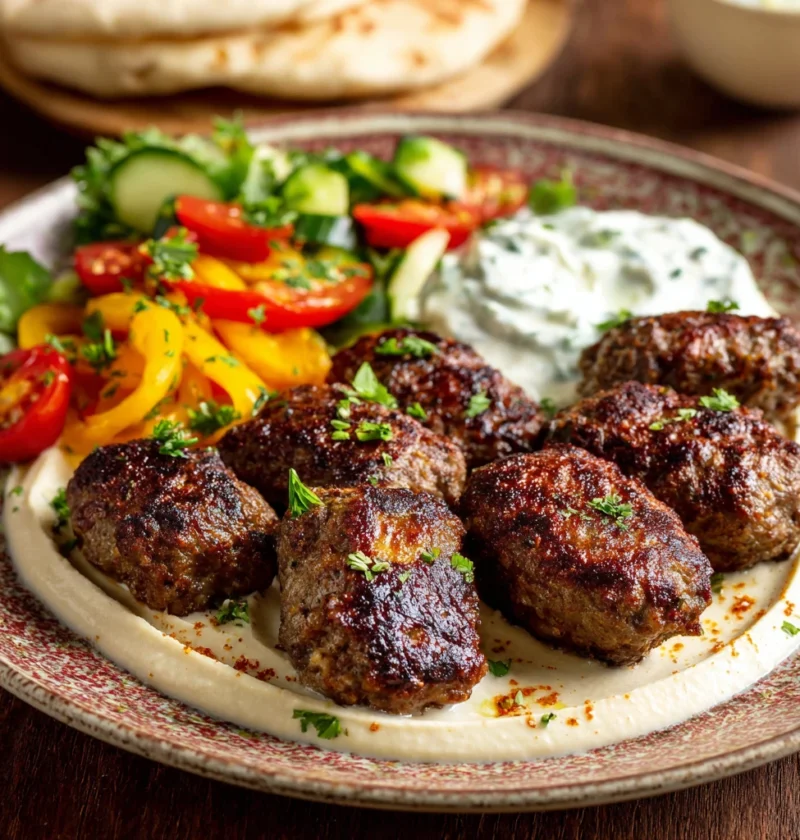 Savor Bold Flavors Armenian Spiced Beef Kefta Paired