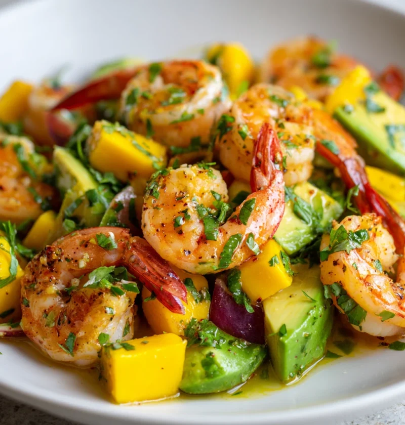 Shrimp Mango Avocado Salad