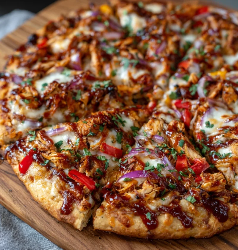 Smoky Bbq Chicken Pizza Sweet Tangy Loaded Flavor