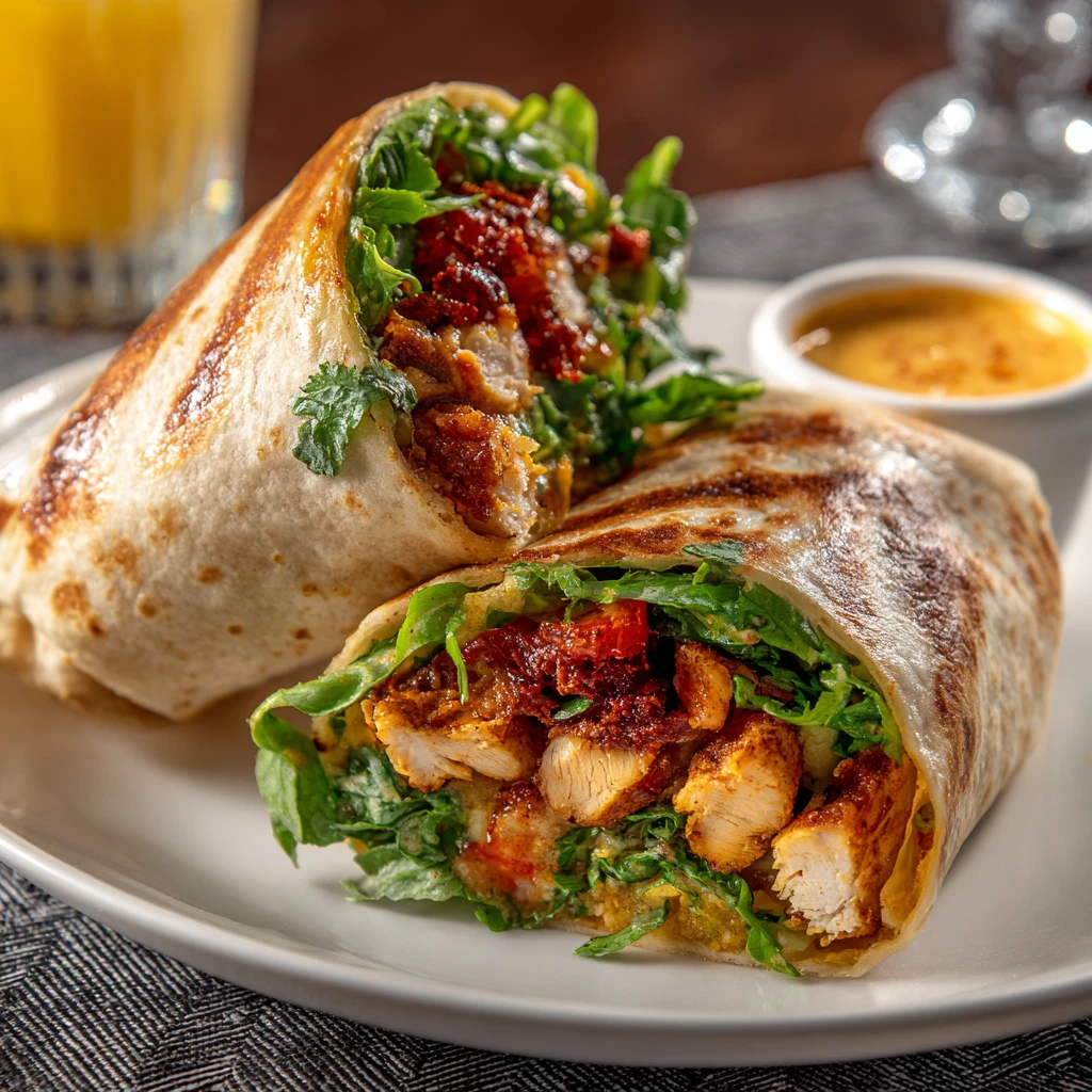 Smoky Chipotle Chicken Wrap