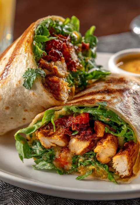 Smoky Chipotle Chicken Wrap