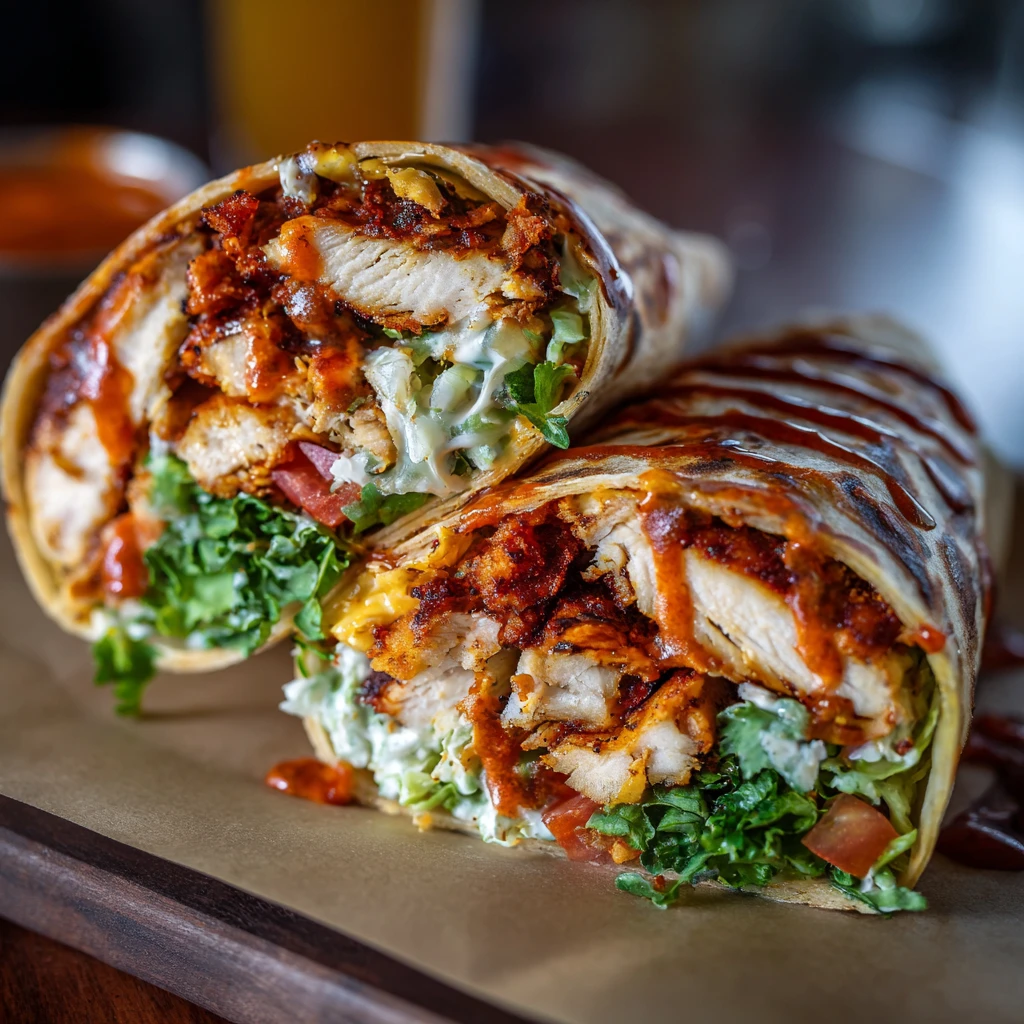 Smoky Chipotle Chicken Wrap