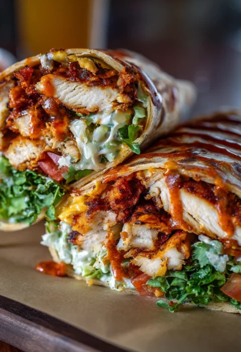 Smoky Chipotle Chicken Wrap