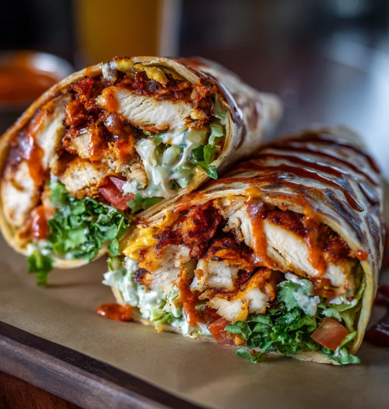Smoky Chipotle Chicken Wrap