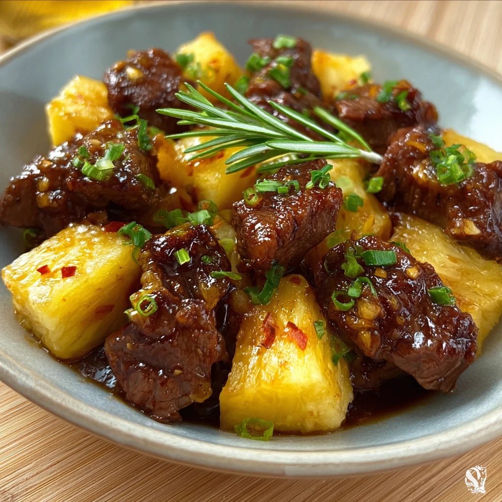 Sweet & Savory Pineapple Beef Bites You’ll Love