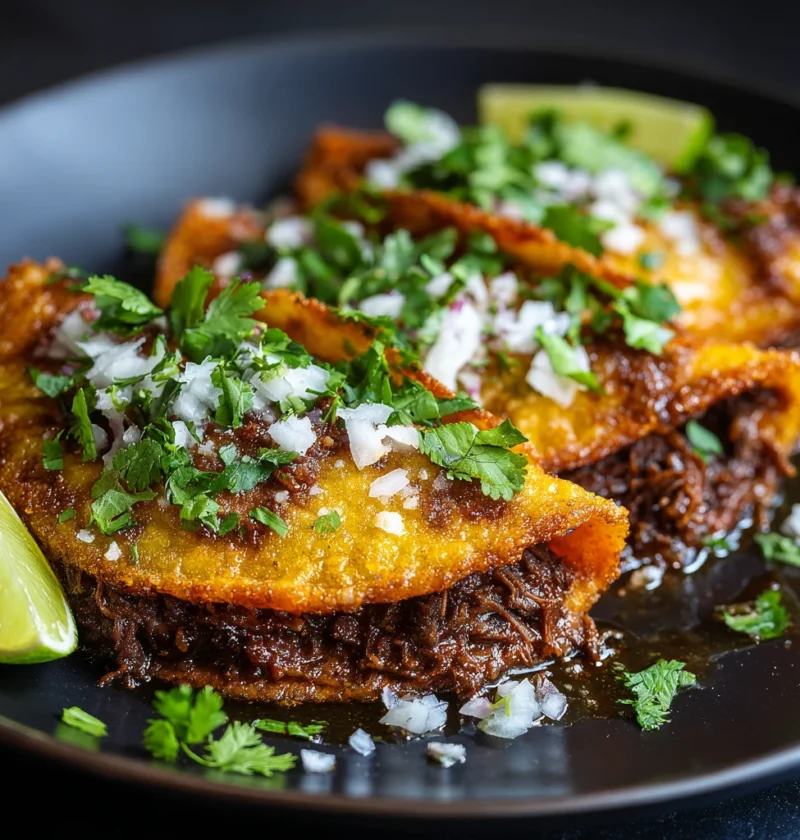 Cheesiest Crispiest Birria Tacos Ever