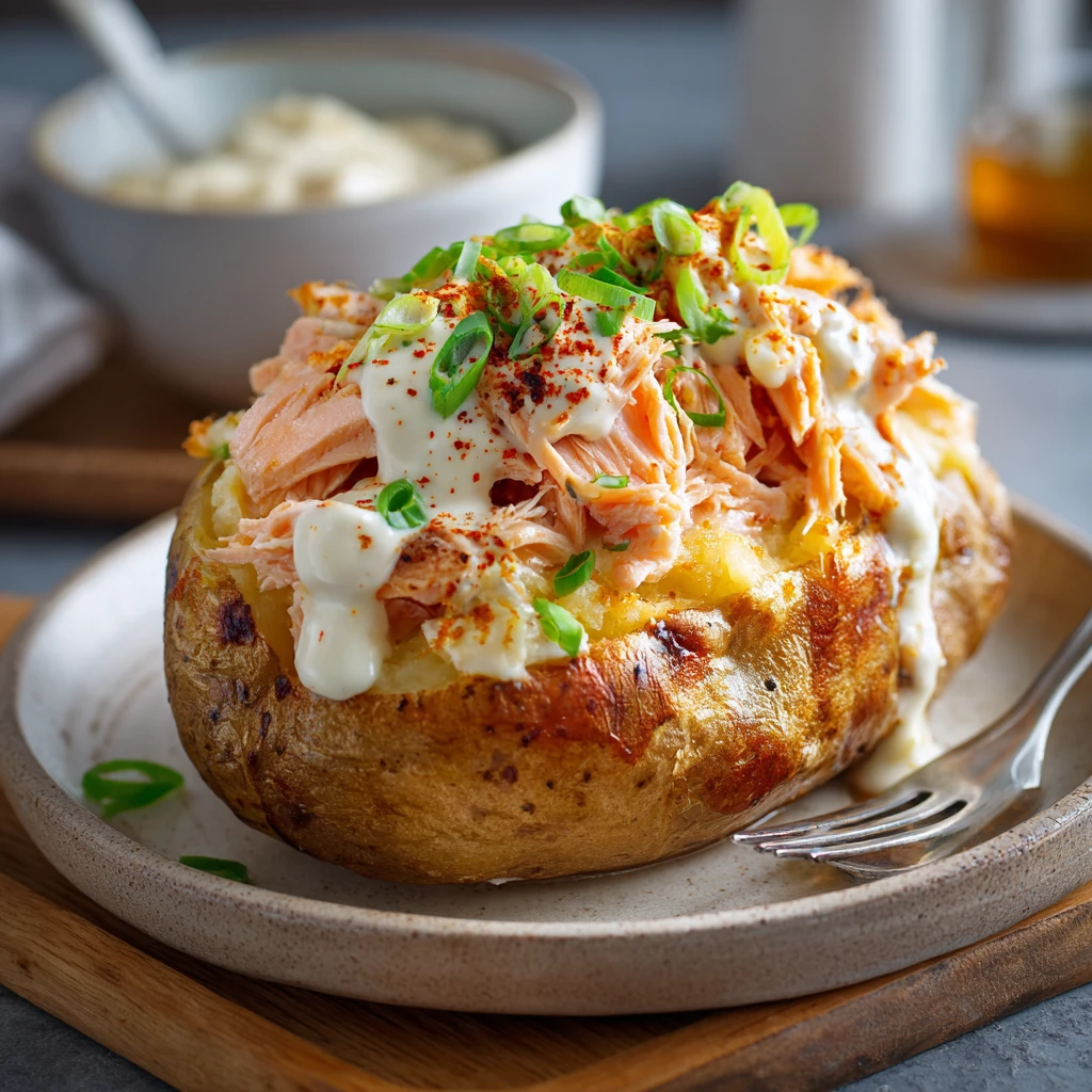 This Salmon Jacket Potato Is Pure Comfort Food