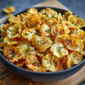 Air Fryer Pasta Chips