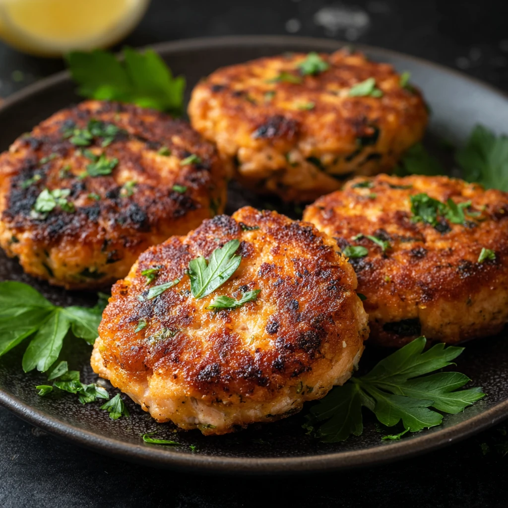 Air Fryer Salmon Patties