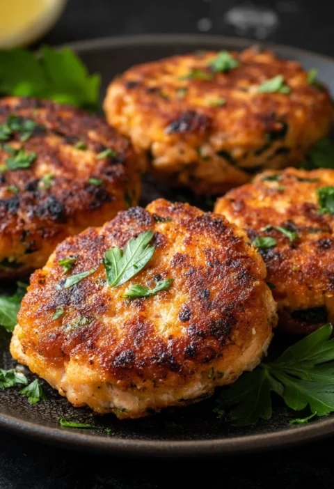 Air Fryer Salmon Patties