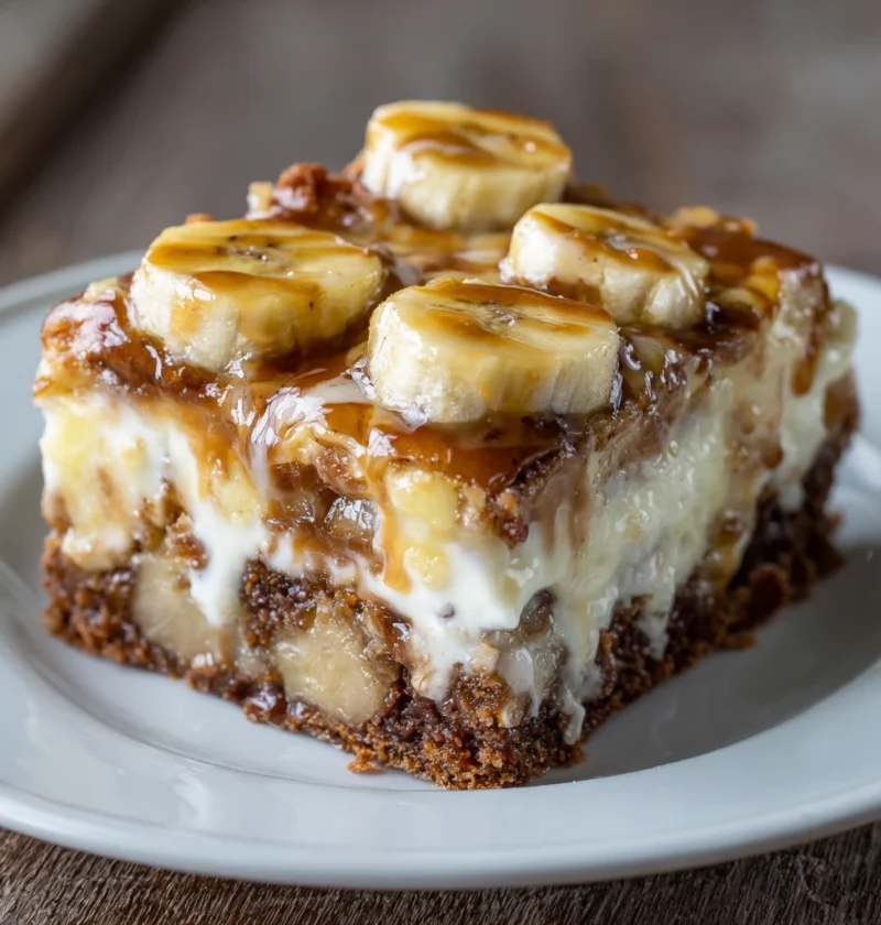 Banana Pudding Brownies Youll Crave