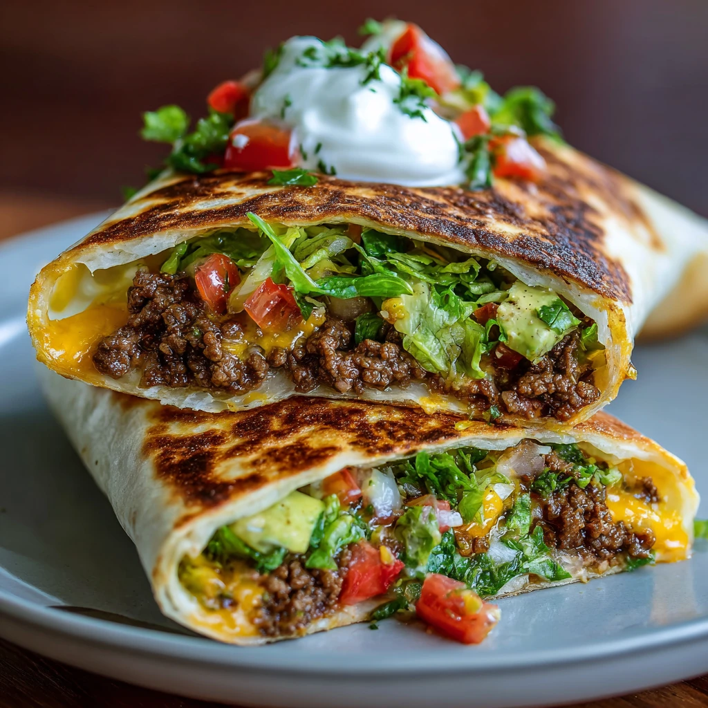 Beef Crunch Wrap