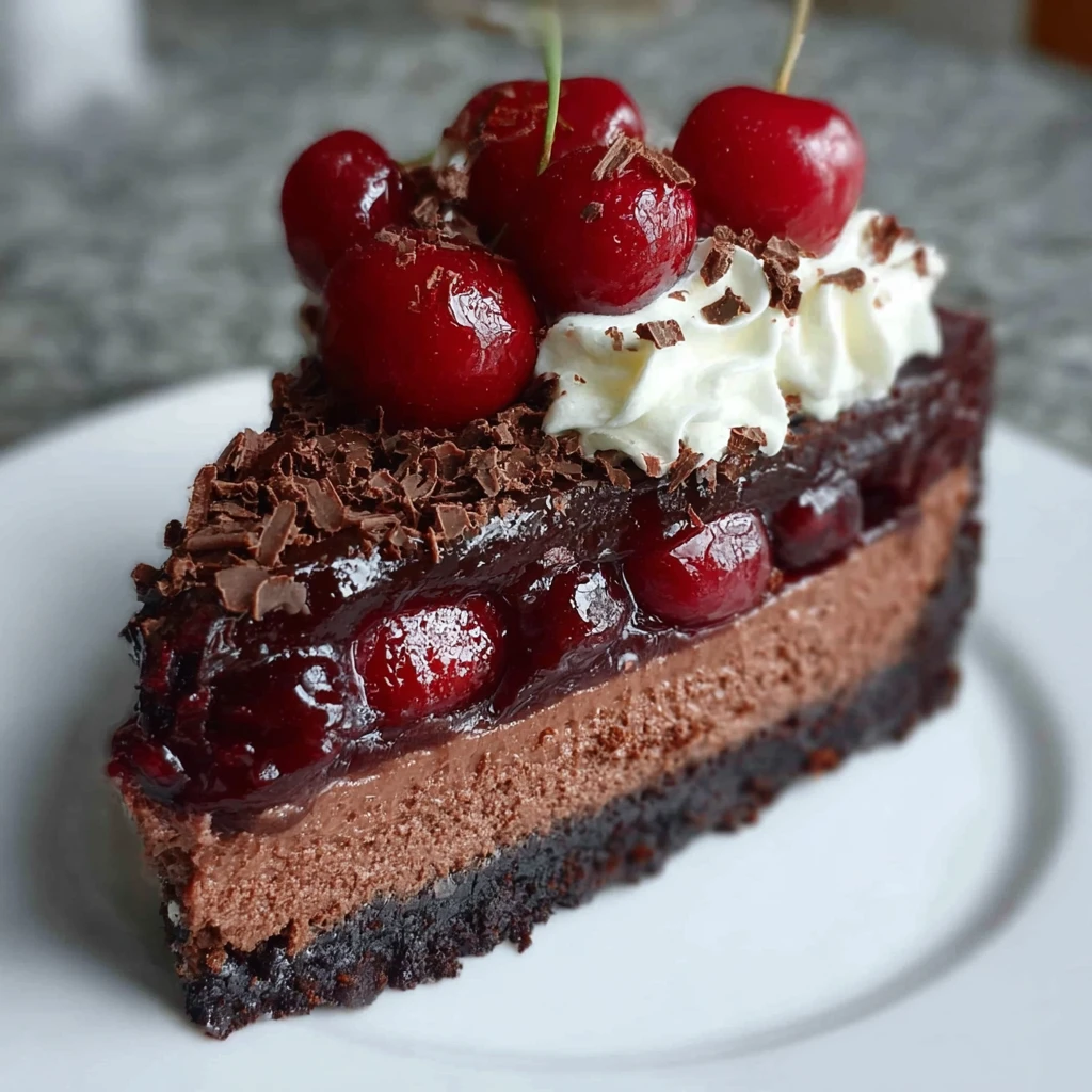 Black Forest Cheesecake