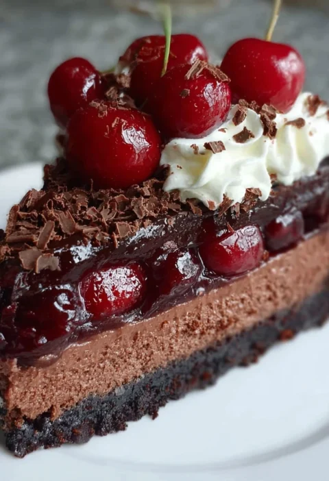 Black Forest Cheesecake