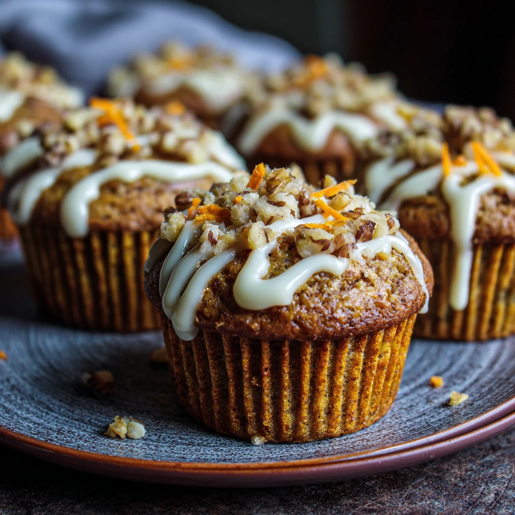 Carrot Cake Banana Bread Muffins