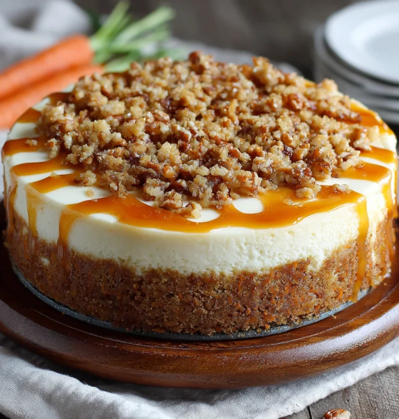 Carrot Cake Cheesecake Recipe