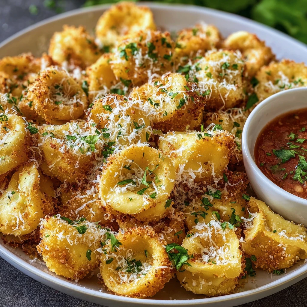 Cheese Tortellini Party Snacks