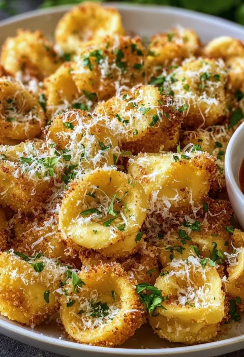 Cheese Tortellini Party Snacks