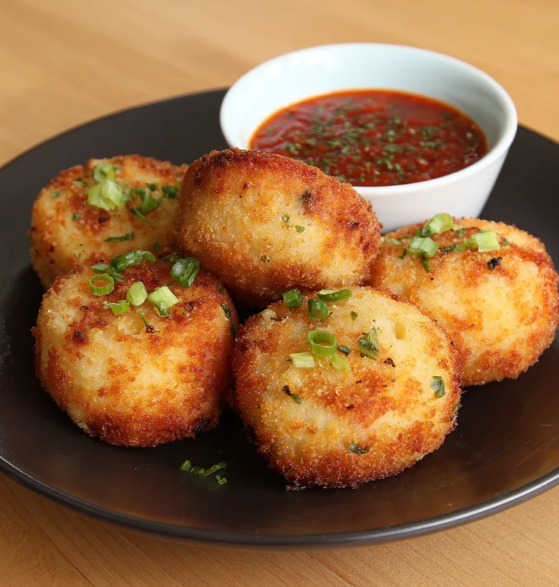 Cheesy Potato Croquettes