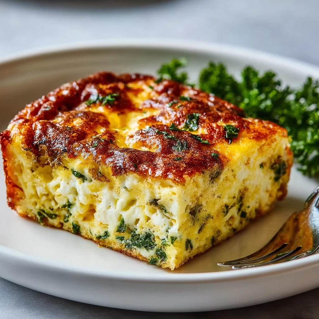 Cottage Cheese Egg Bake
