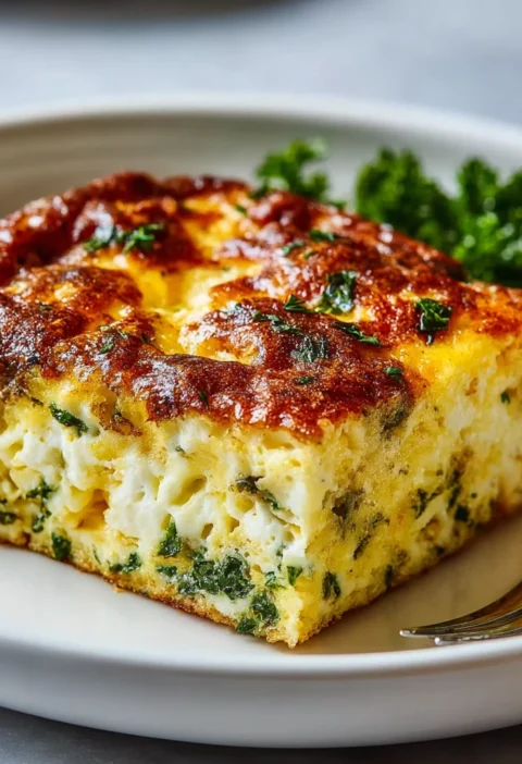 Cottage Cheese Egg Bake