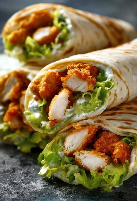 Crispy Chicken Wrap