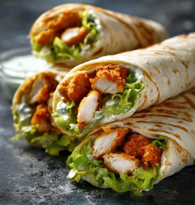 Crispy Chicken Wrap
