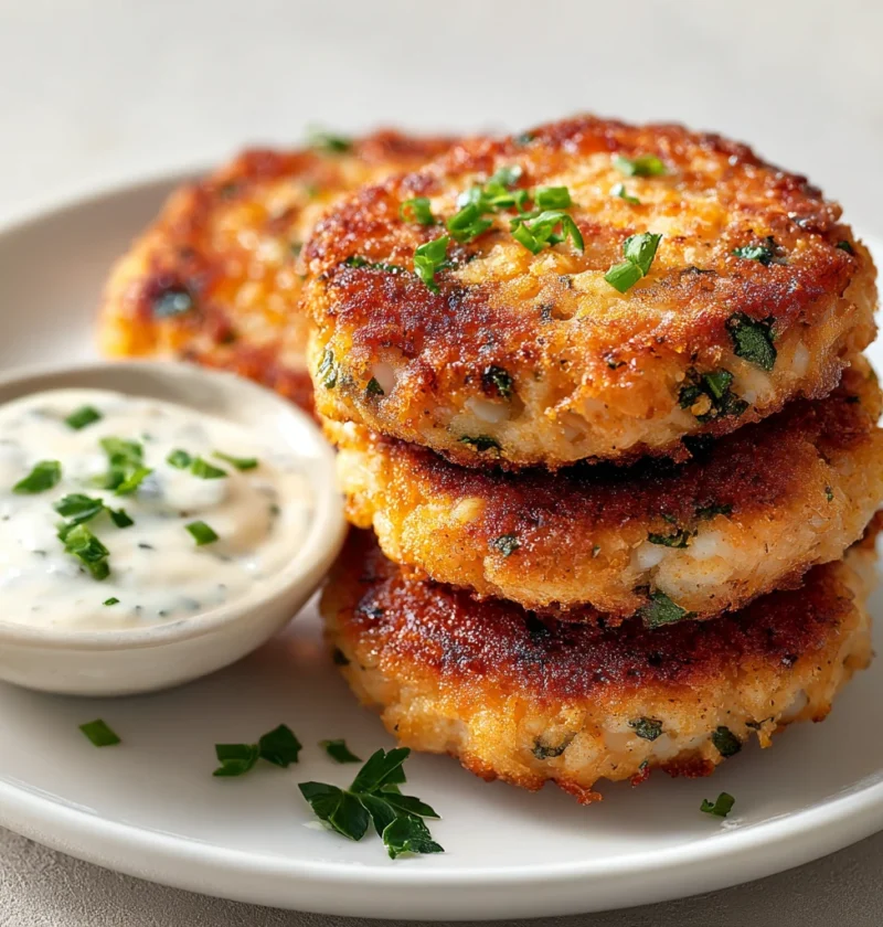 Crispy Salmon Patties Recipe Canned Delicious