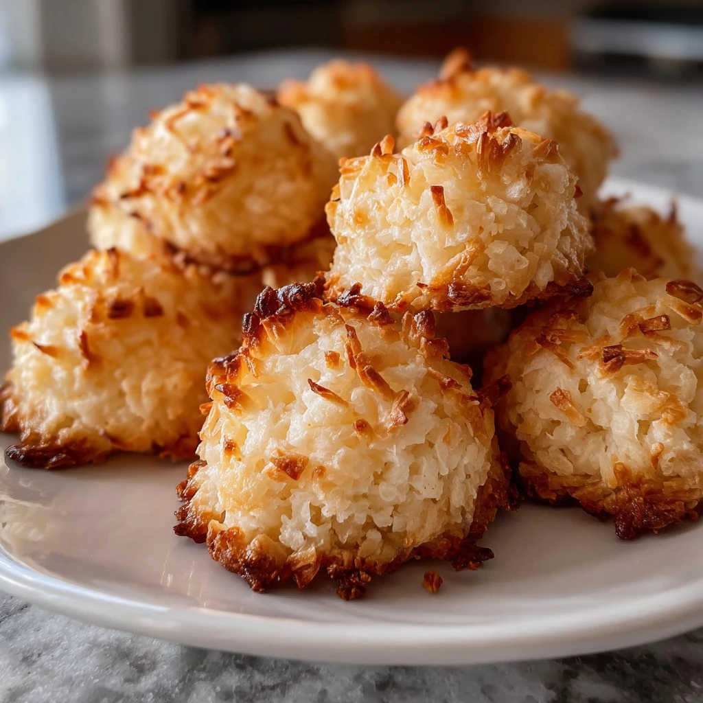 Easy Coconut Macaroons – Soft, Chewy & Just 5 Ingredients