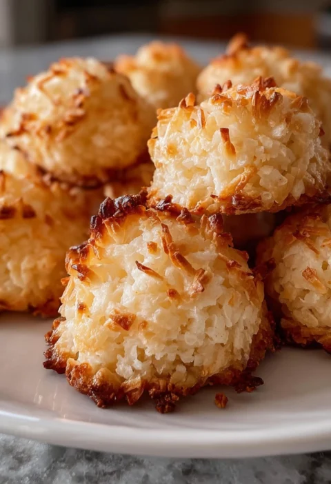 Coconut Macaroons Soft Chewy Just Ingredients