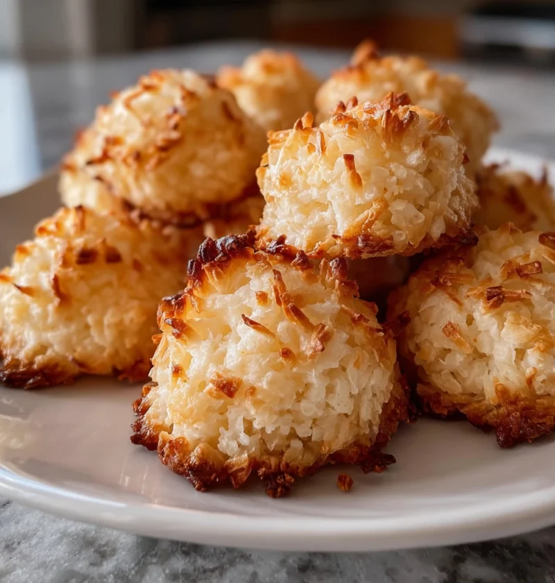 Coconut Macaroons Soft Chewy Just Ingredients