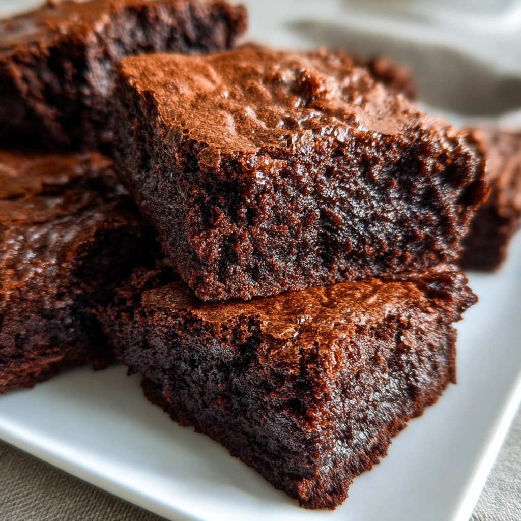 Easy Zero Sugar Brownies with Greek Yogurt