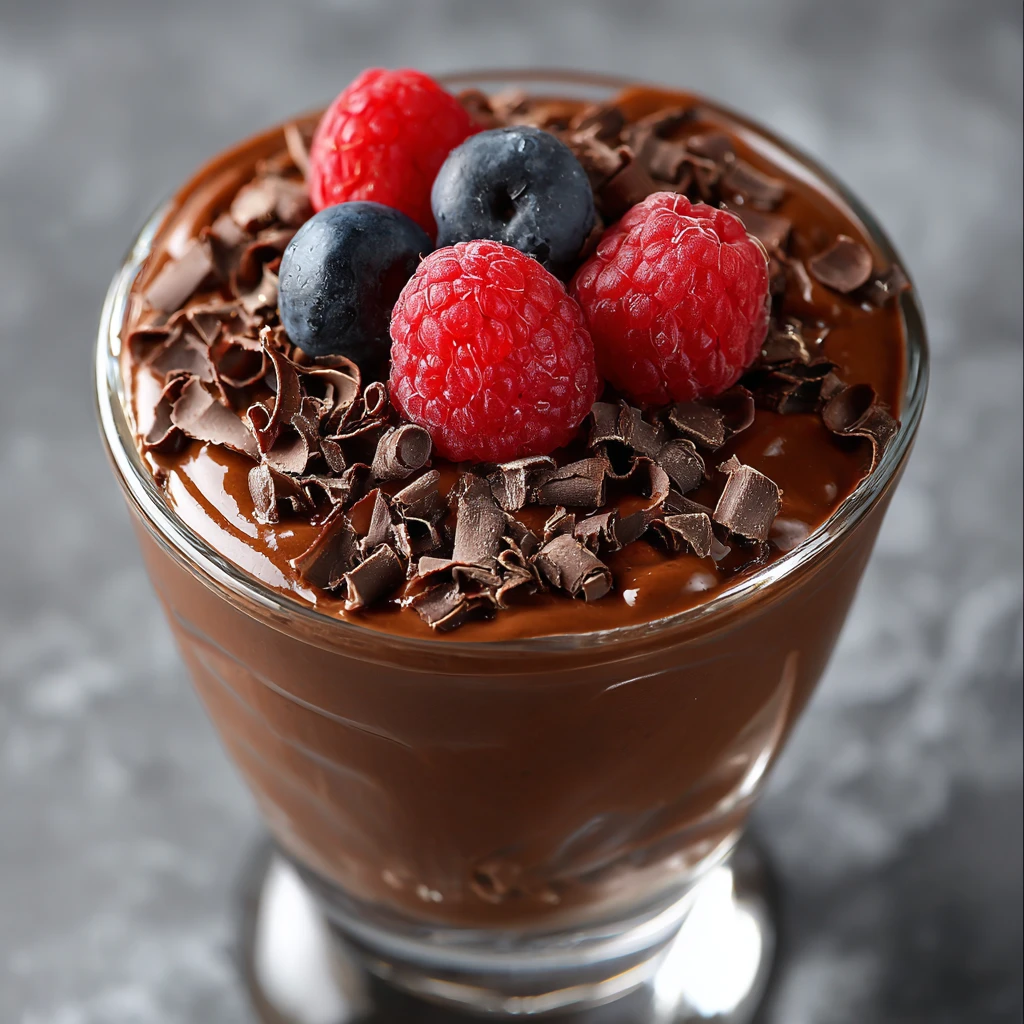 High-Protein Chocolate Chia Pudding