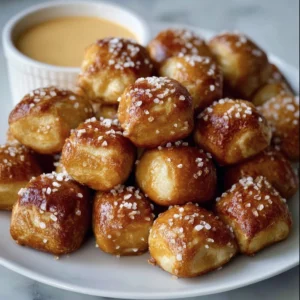 Homemade Soft Pretzel Bites
