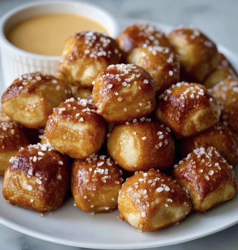 Homemade Soft Pretzel Bites