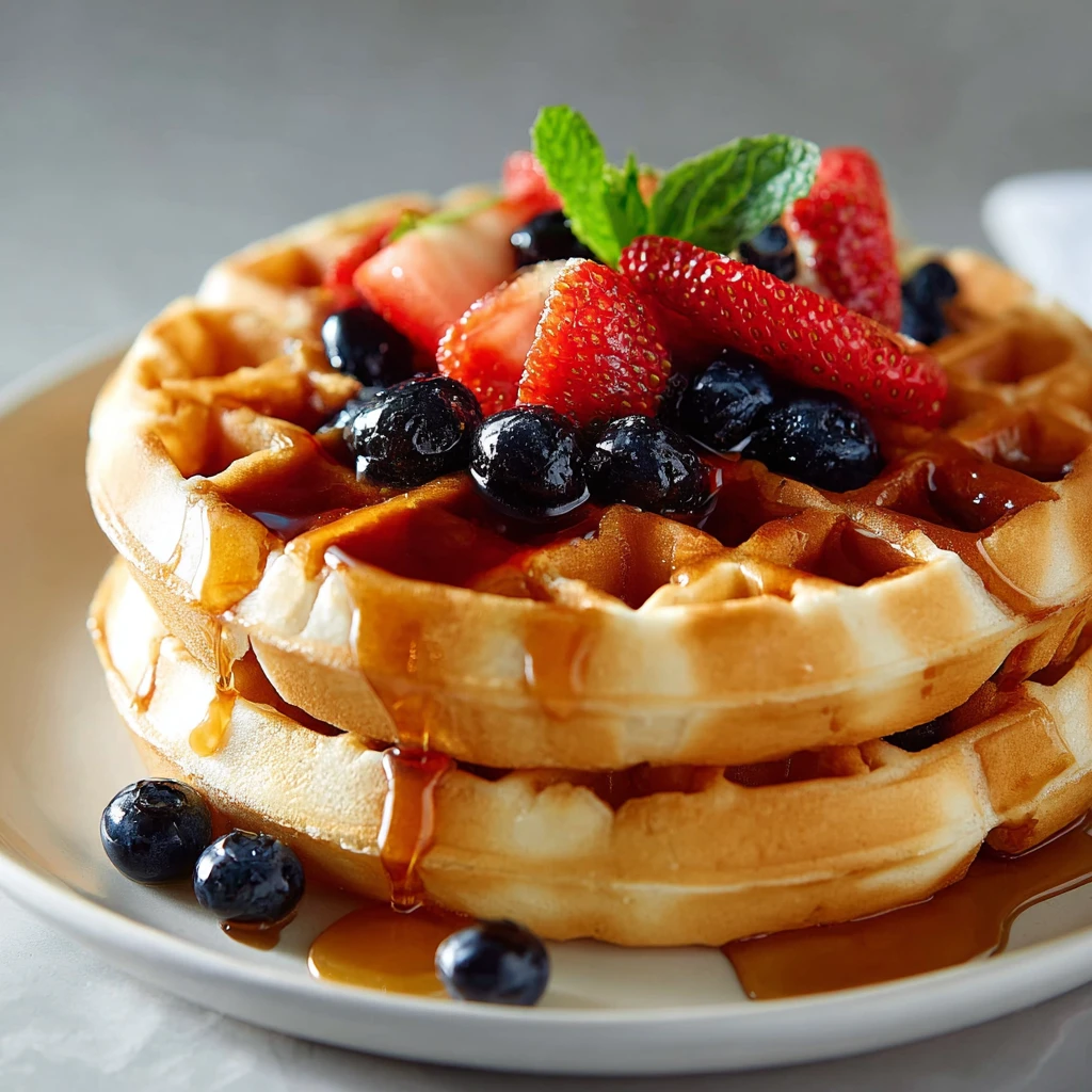 Irresistible Waffles Recipe: Perfectly Fluffy Every Time