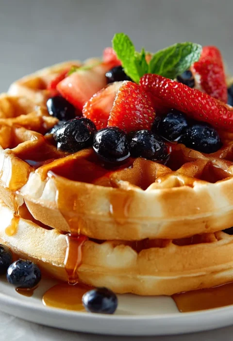 Irresistible Waffles Recipe Perfectly Fluffy Every Time