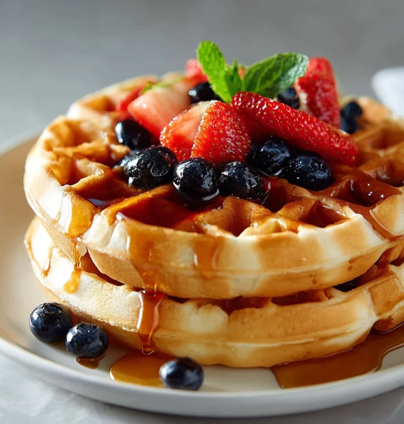 Irresistible Waffles Recipe Perfectly Fluffy Every Time