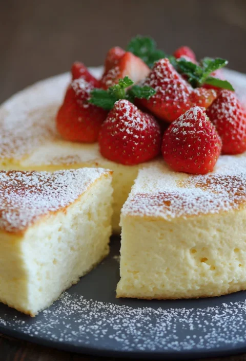 Japanese Yoghurt Cheesecake