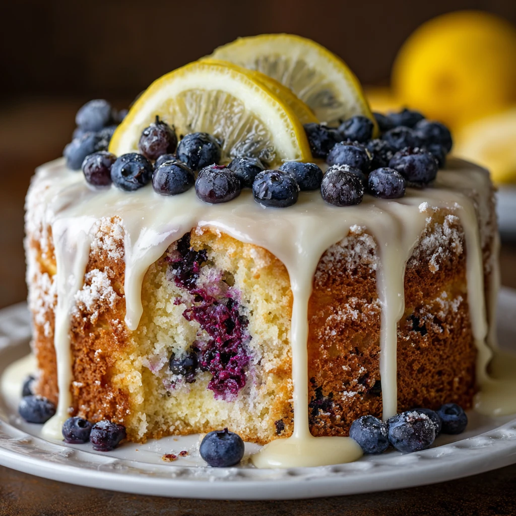 Lemon Blueberry Cake