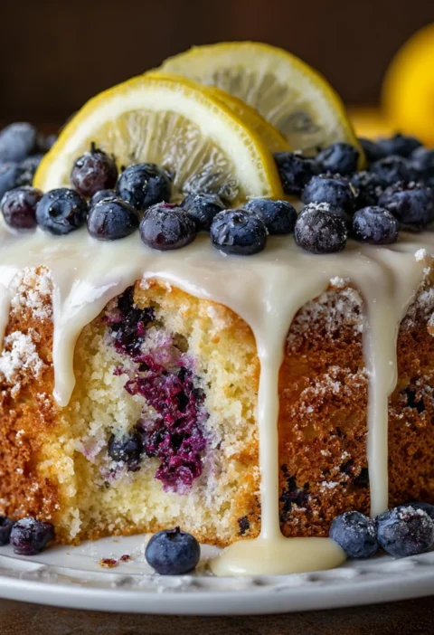Lemon Blueberry Cake