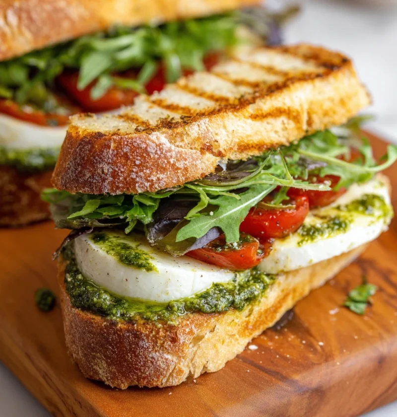 Mozzarella Pesto Sandwich