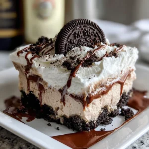 No-Bake Baileys Cookies & Cream Yum Yum