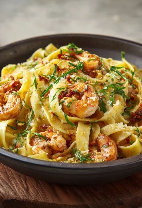 Prawn Tagliatelle