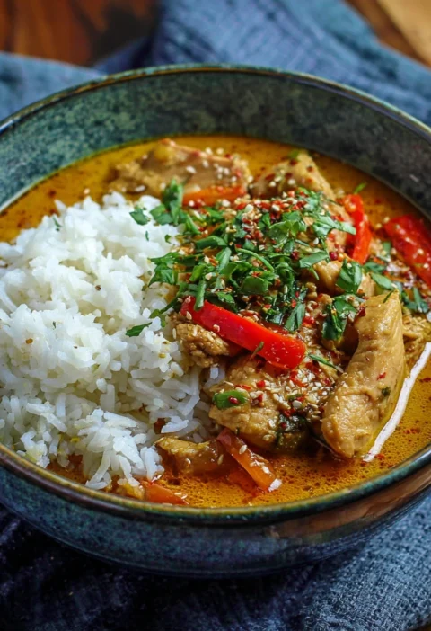 Red Thai Chicken Curry