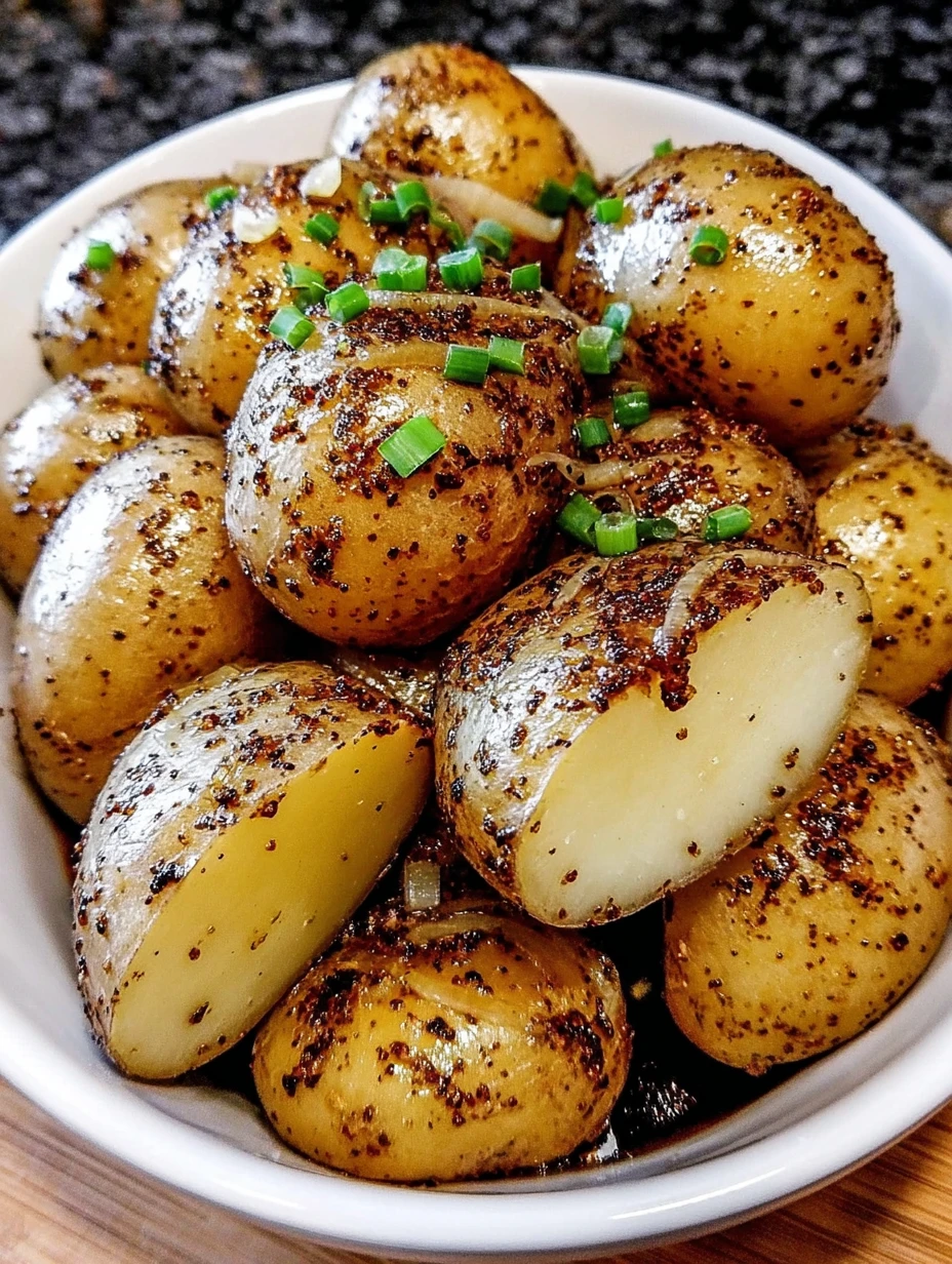 Slow Cooker Onion Butter Potatoes