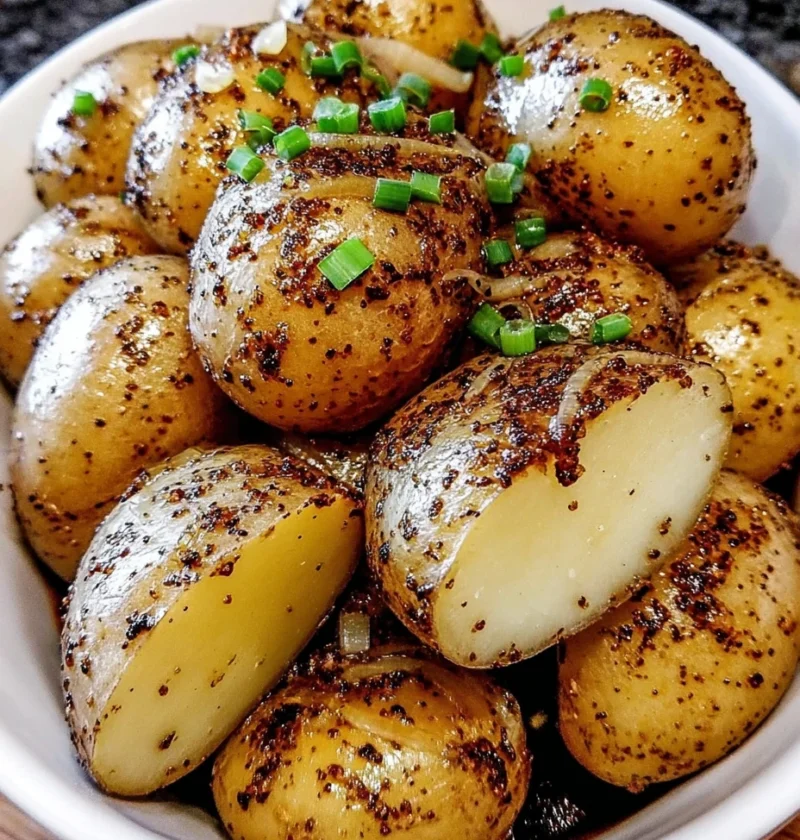 Slow Cooker Onion Butter Potatoes