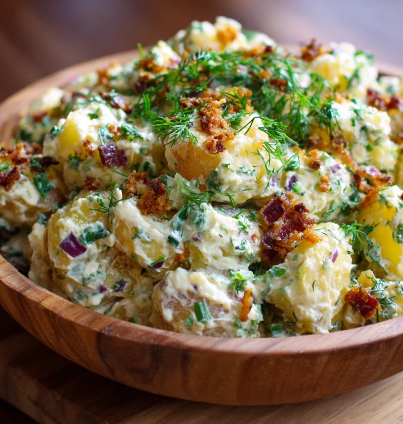 Smashed Potato Salad