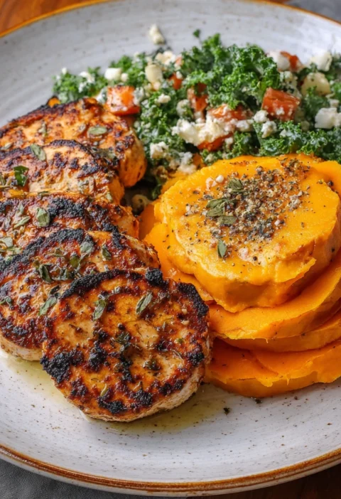 Sweet Potato Turkey Plate