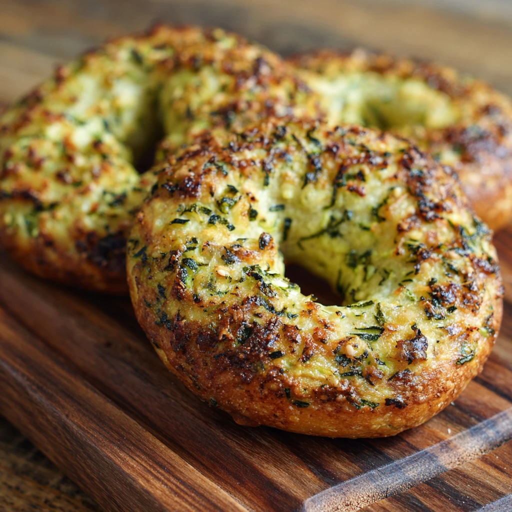 Zucchini Bagels